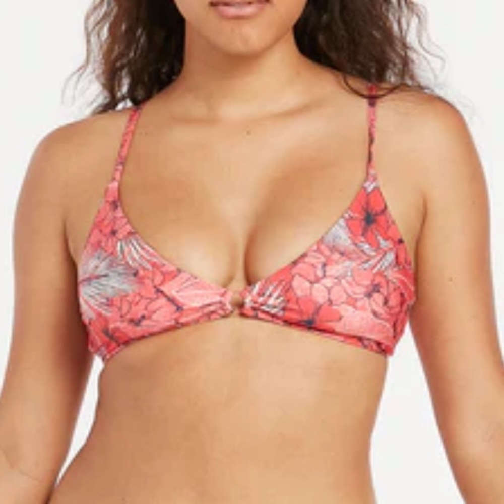 Volcom See U Soon Bikini Top - Size Large